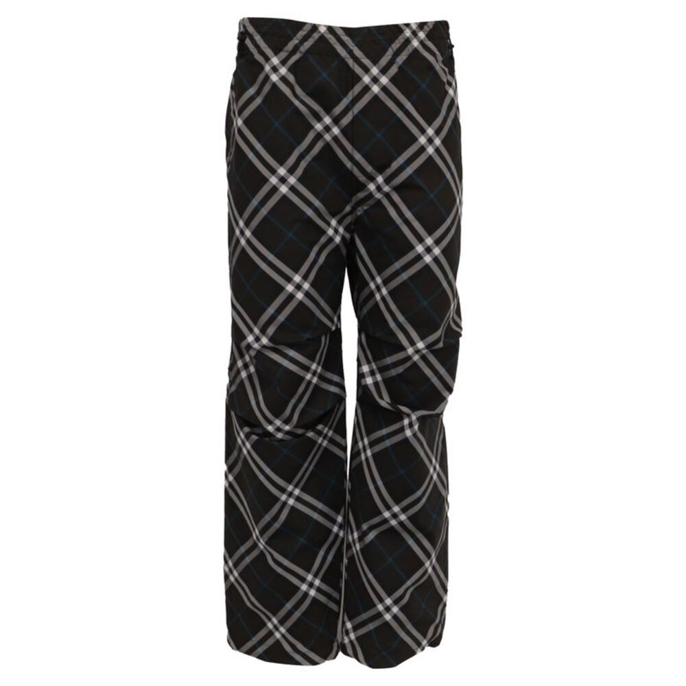 Burberry Vintage Check Elastic Trousers in Multicolor Polyester